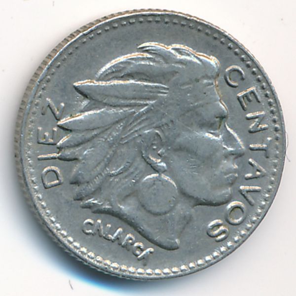 Колумбия, 10 сентаво (1966 г.)