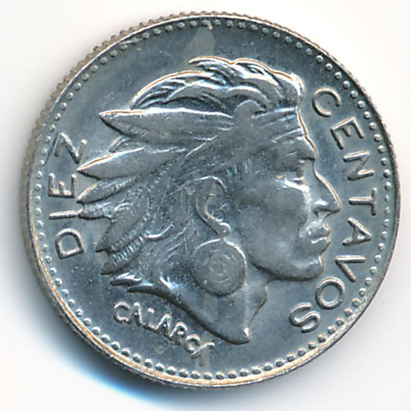 Колумбия, 10 сентаво (1964 г.)