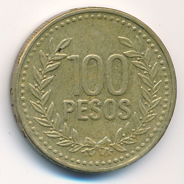 Колумбия, 100 песо (1994 г.)