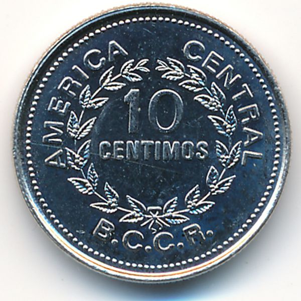 Коста-Рика, 10 сентимо (1979 г.)
