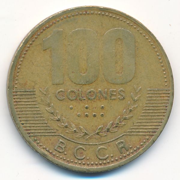 Коста-Рика, 100 колон (1997 г.)