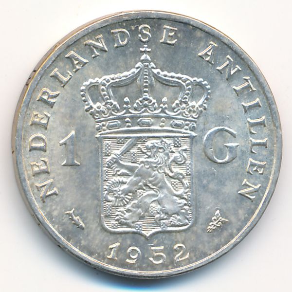Антильские острова, 1 гульден (1952 г.)