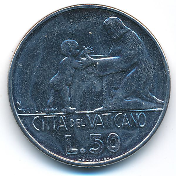 Ватикан, 50 лир (1978 г.)
