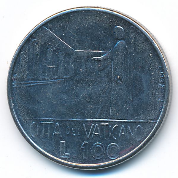 Ватикан, 100 лир (1978 г.)