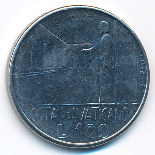 Ватикан, 100 лир (1978 г.)