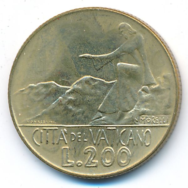 Ватикан, 200 лир (1978 г.)