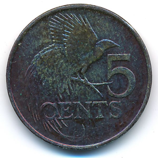 Тринидад и Тобаго, 5 центов (2005 г.)