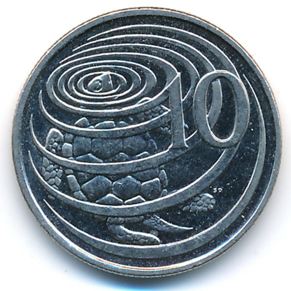 Каймановы острова, 10 центов (2005 г.)