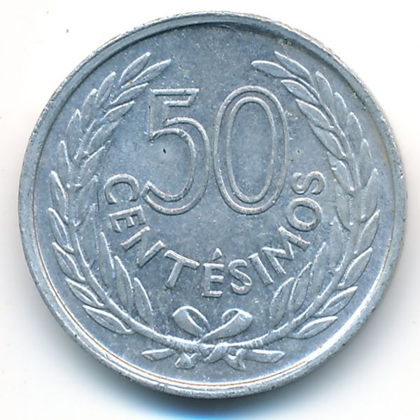Уругвай, 50 сентесимо (1965 г.)