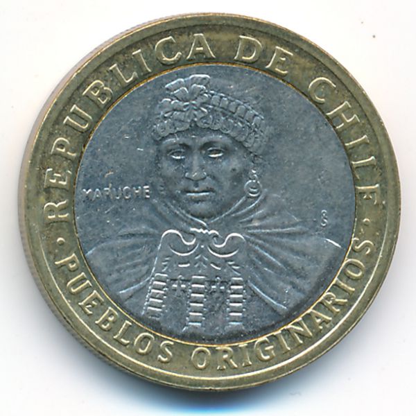 Чили, 100 песо (2006 г.)