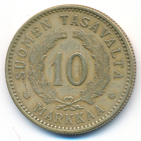 Финляндия, 10 марок (1929 г.)