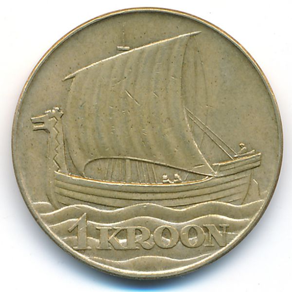 Эстония, 1 крона (1934 г.)