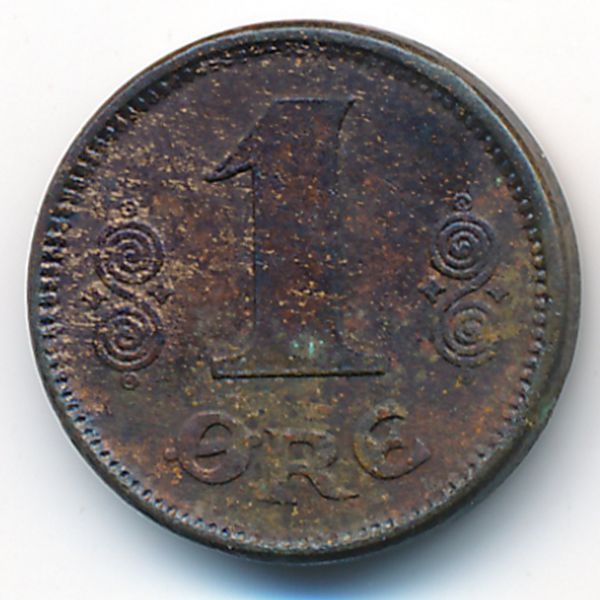 Дания, 1 эре (1923 г.)