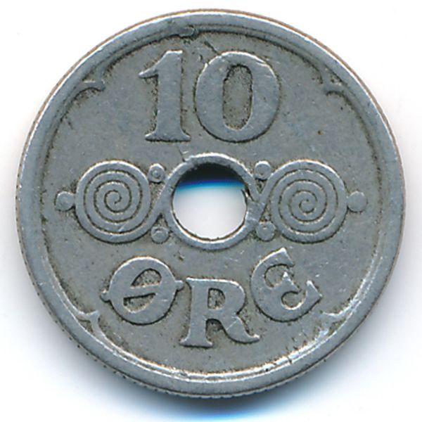 Дания, 10 эре (1924 г.)