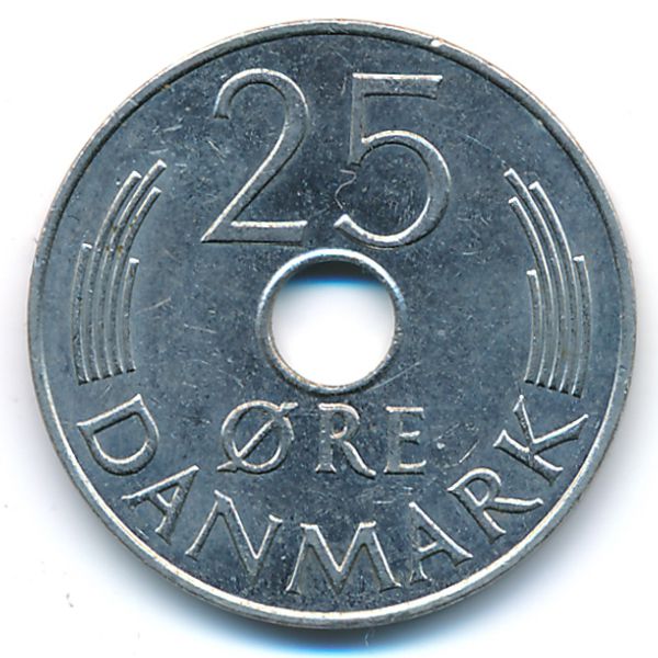 Дания, 25 эре (1986 г.)