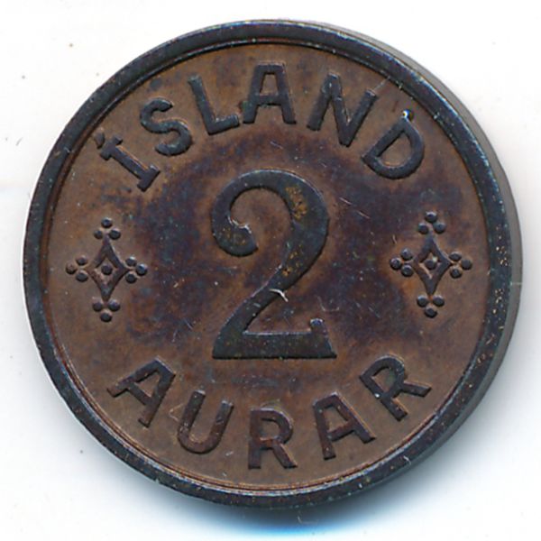 Исландия, 2 эйре (1940 г.)