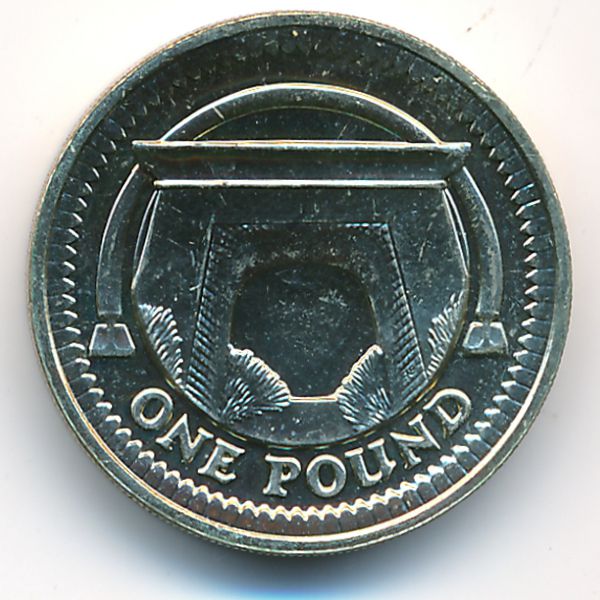 Великобритания, 1 фунт (2006 г.)