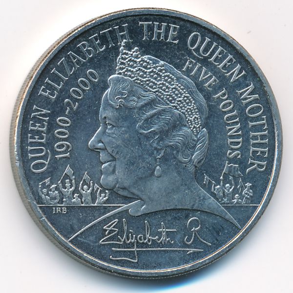 Великобритания, 5 фунтов (2000 г.)