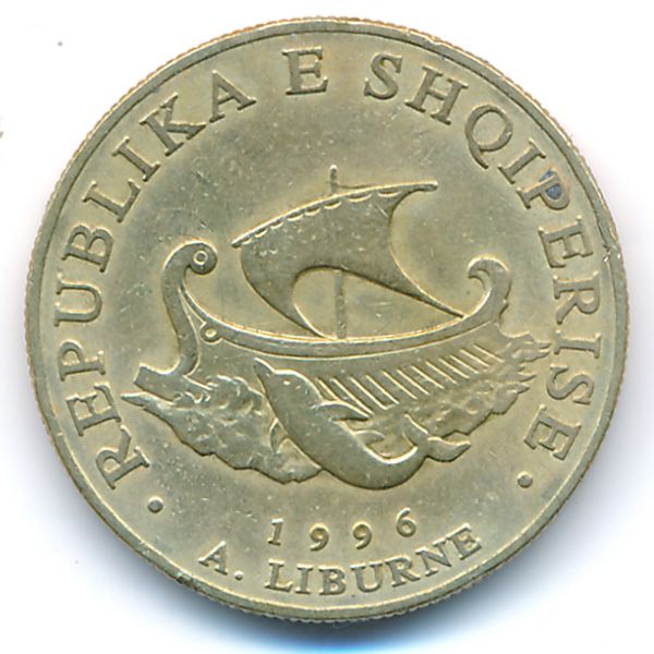 Албания, 20 лек (1996 г.)