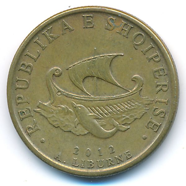 Албания, 20 лек (2012 г.)