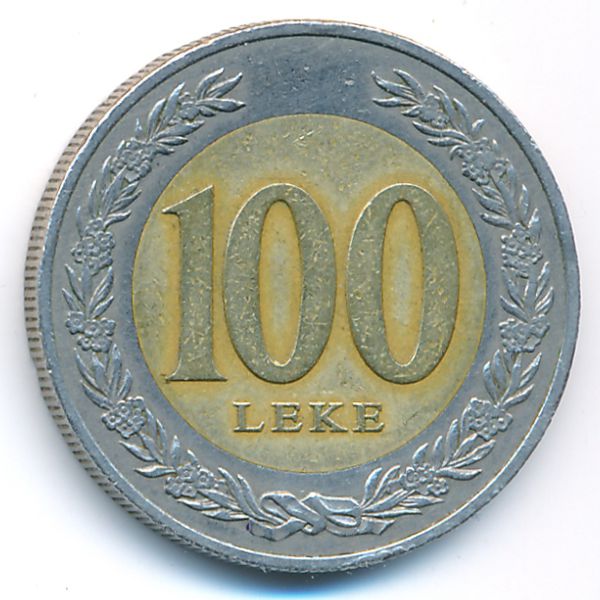 Албания, 100 лек (2000 г.)