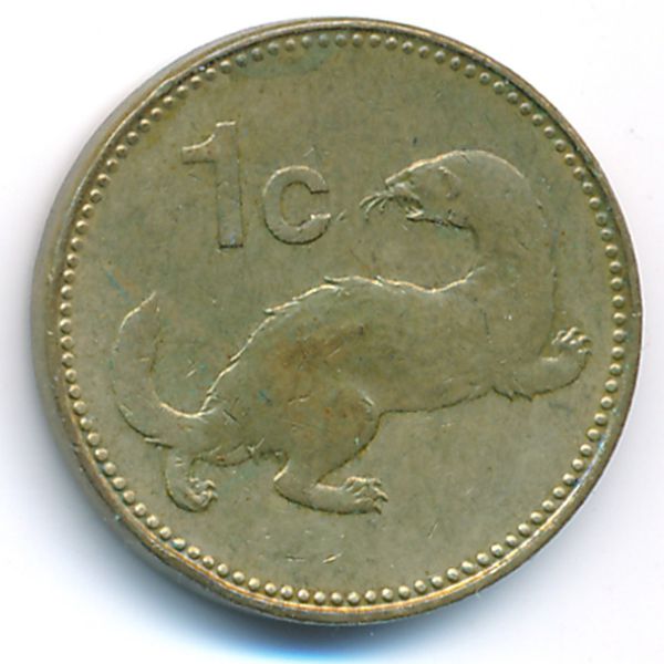 Мальта, 1 цент (1986 г.)