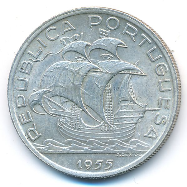 Португалия, 10 эскудо (1955 г.)
