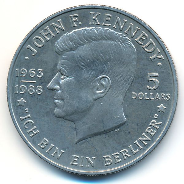 Ниуэ, 5 долларов (1988 г.)