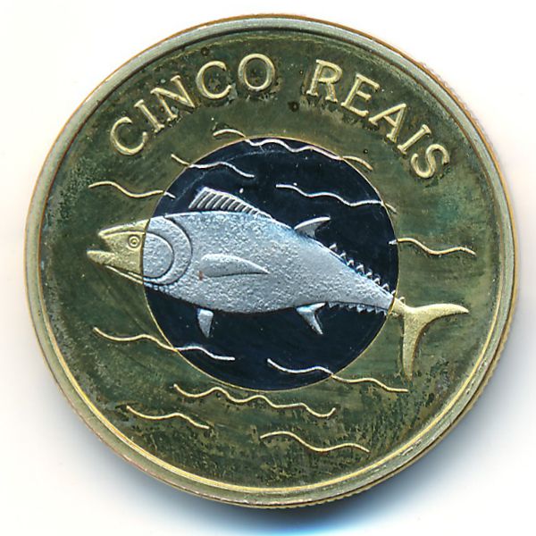 Кабинда., 5 реалов (2010 г.)