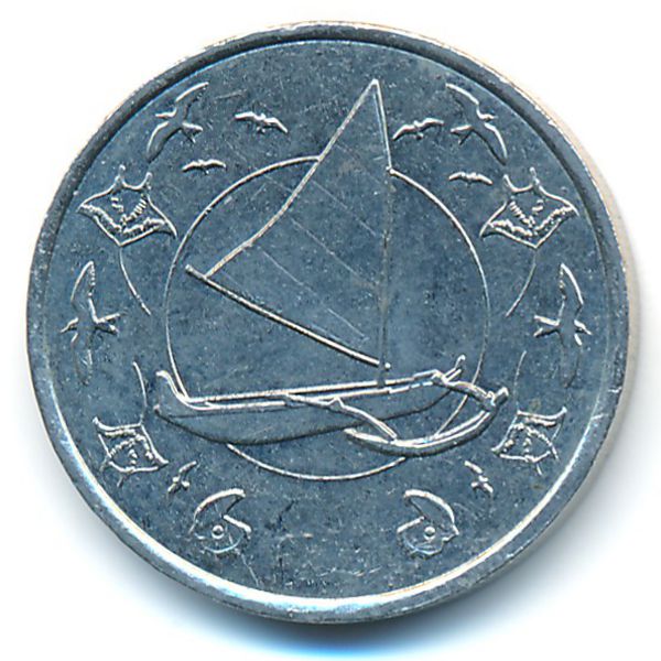 Французские Тихоокеанские Территории., 10 франков (2021 г.)