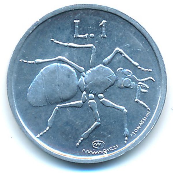 Сан-Марино, 1 лира (1974 г.)