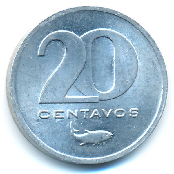 Кабо-Верде, 20 сентаво (1977 г.)