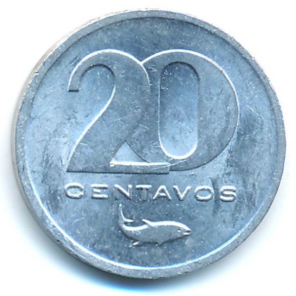 Кабо-Верде, 20 сентаво (1977 г.)