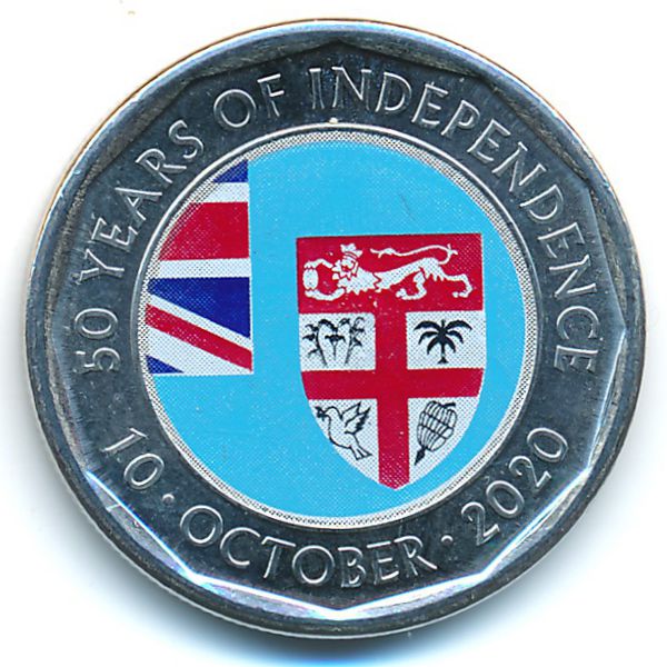 Фиджи, 50 центов (2020 г.)