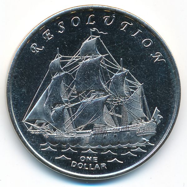 Острова Гилберта., 1 доллар (2014 г.)