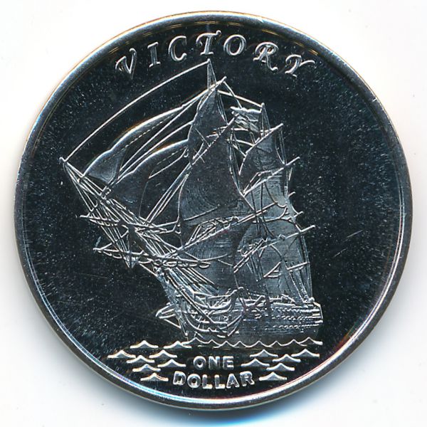 Острова Гилберта., 1 доллар (2014 г.)