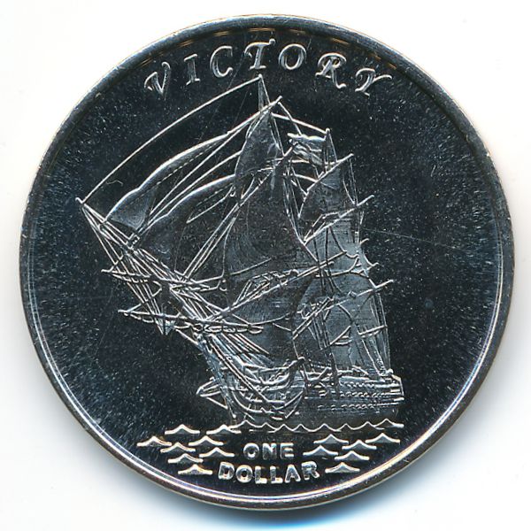 Острова Гилберта., 1 доллар (2014 г.)