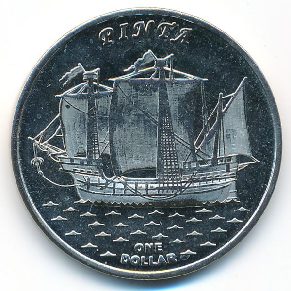 Острова Гилберта., 1 доллар (2016 г.)