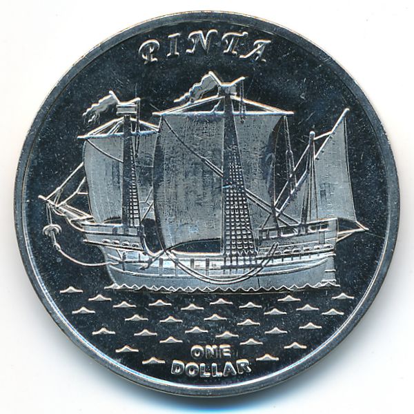 Острова Гилберта., 1 доллар (2016 г.)