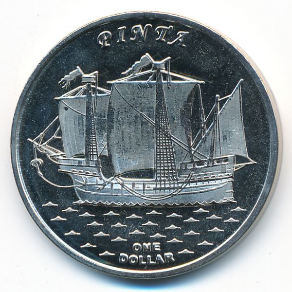 Острова Гилберта., 1 доллар (2016 г.)