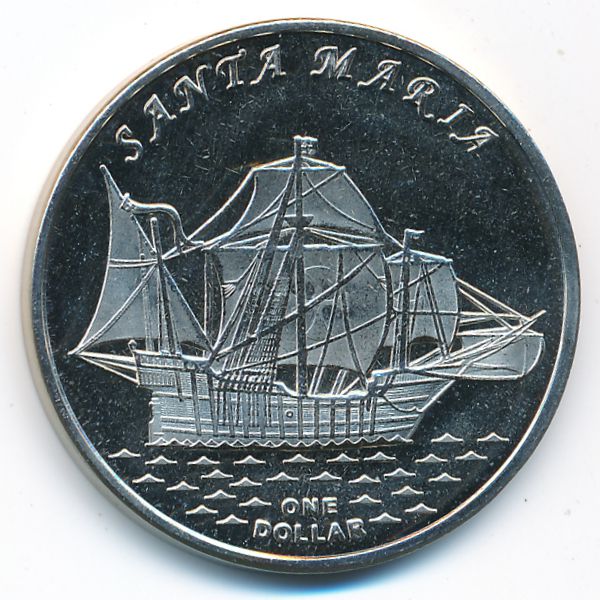 Острова Гилберта., 1 доллар (2016 г.)