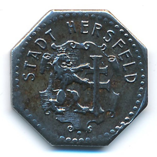 Херсфельд., 1 пфенниг (1918 г.)