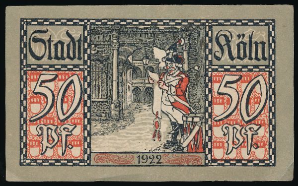 Нотгельды Германии, 50 пфеннигов (1922 г.)