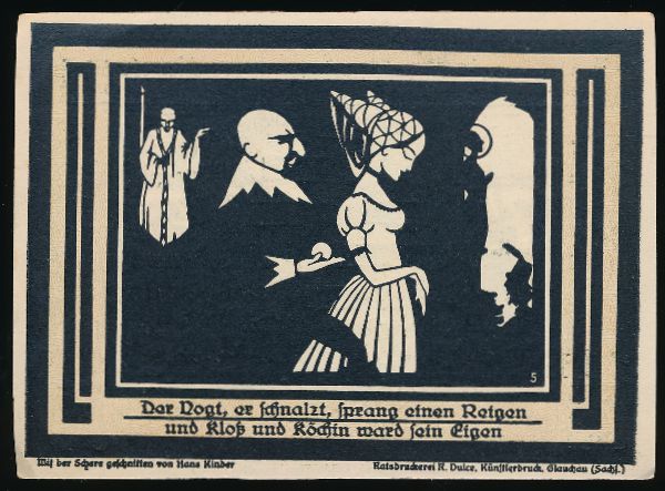 Нотгельды Германии, 75 пфеннигов (1921 г.)