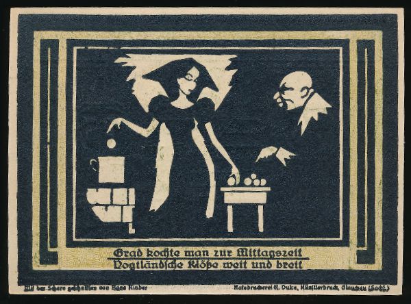 Нотгельды Германии, 75 пфеннигов (1921 г.)