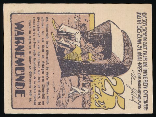 Нотгельды Германии, 25 пфеннигов (1922 г.)