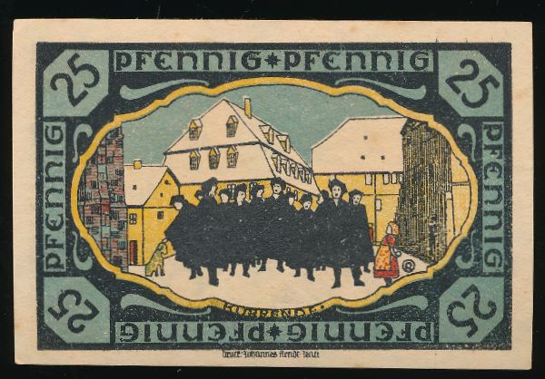 Нотгельды Германии, 25 пфеннигов