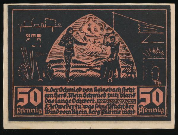 Нотгельды Германии, 50 пфеннигов (1921 г.)