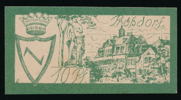 Нотгельды Германии, 10 пфеннигов (1922 г.)