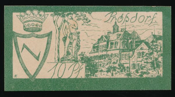 Нотгельды Германии, 10 пфеннигов (1922 г.)